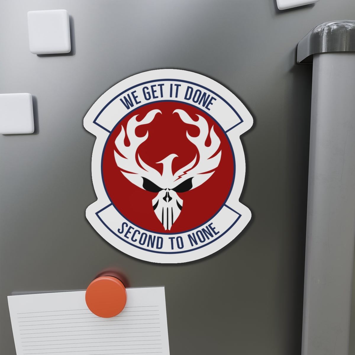 Die-Cut Magnet - USAF - 2d Audiovisual Squadron wo txt