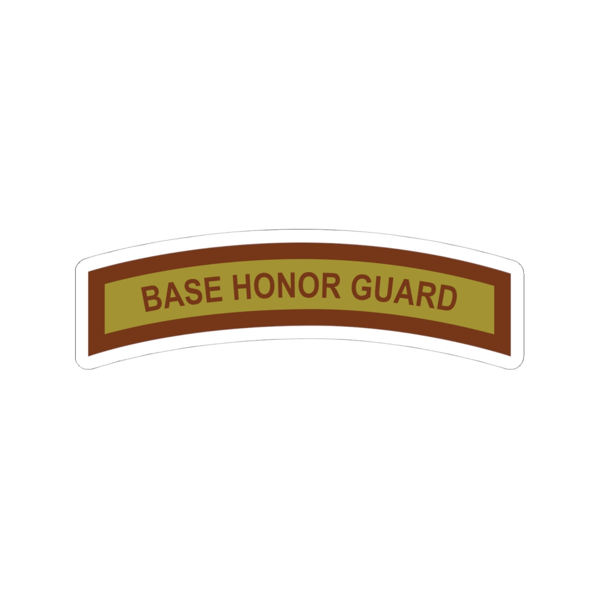 Kiss-Cut Stickers - USAF - Base Honor Guard Tab - V1