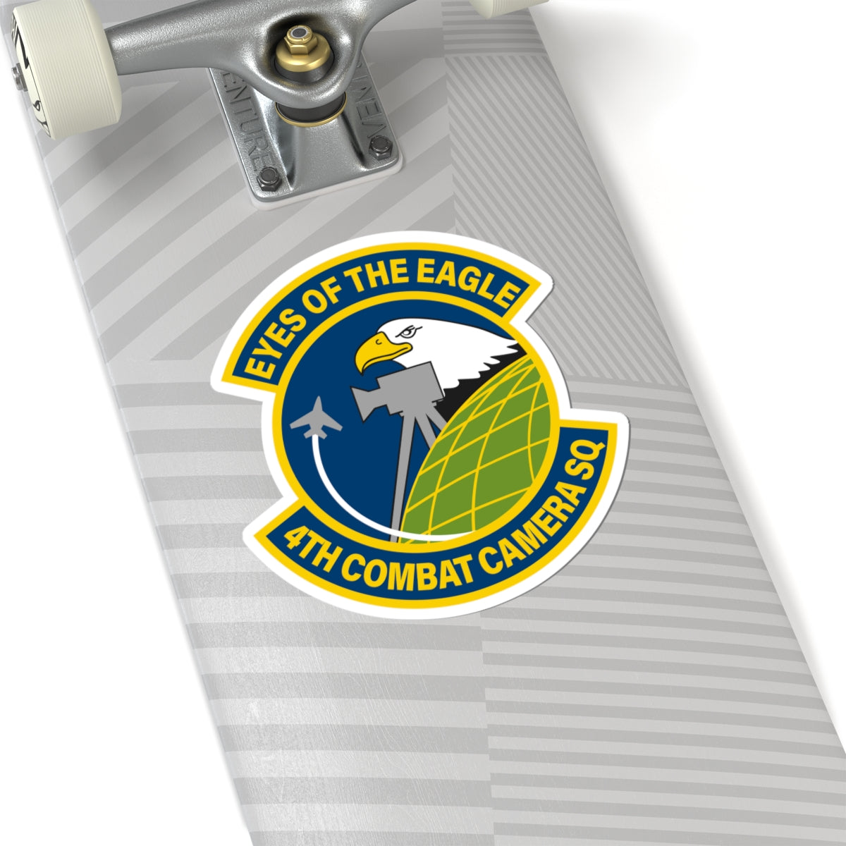 Kiss-Cut Stickers - USAF - 4th Combat Camera Squadron wo txt X 300