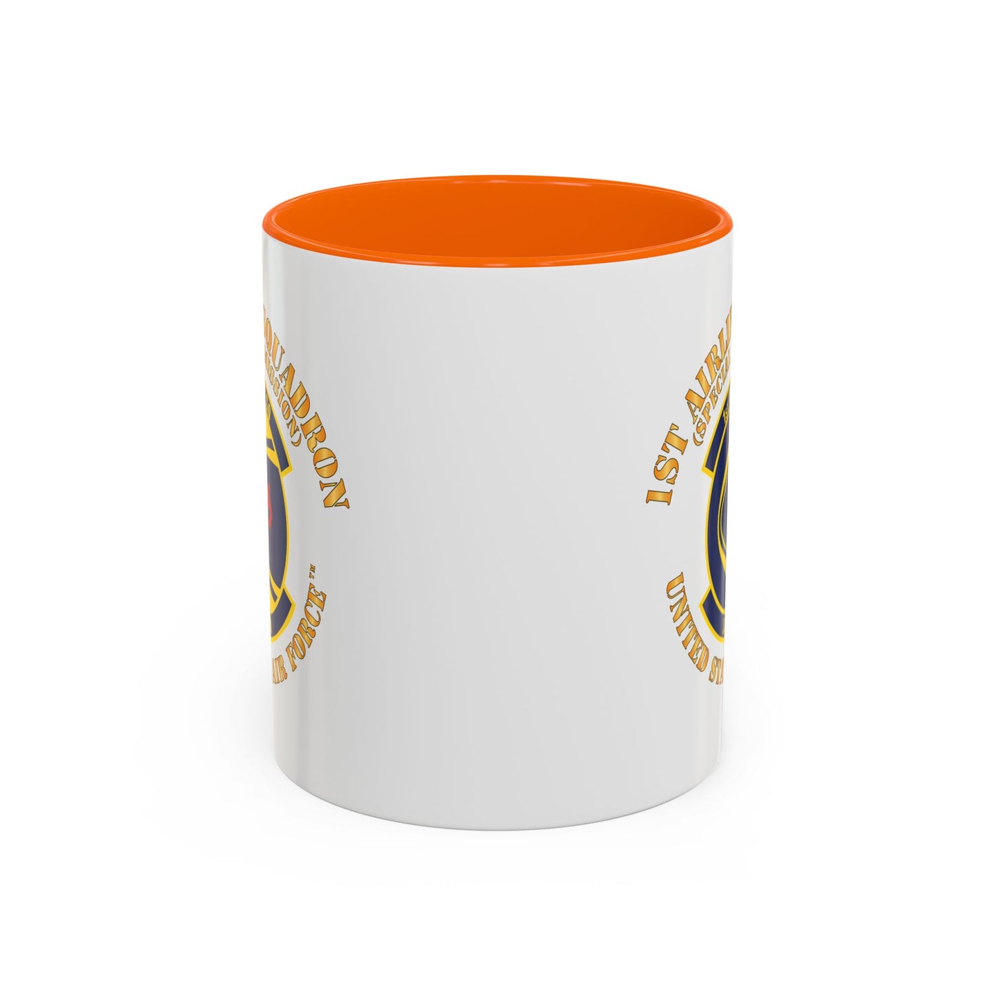 Accent Coffee Mug (11oz & 15oz) - USAF - 1st Airlift Squadron X 300