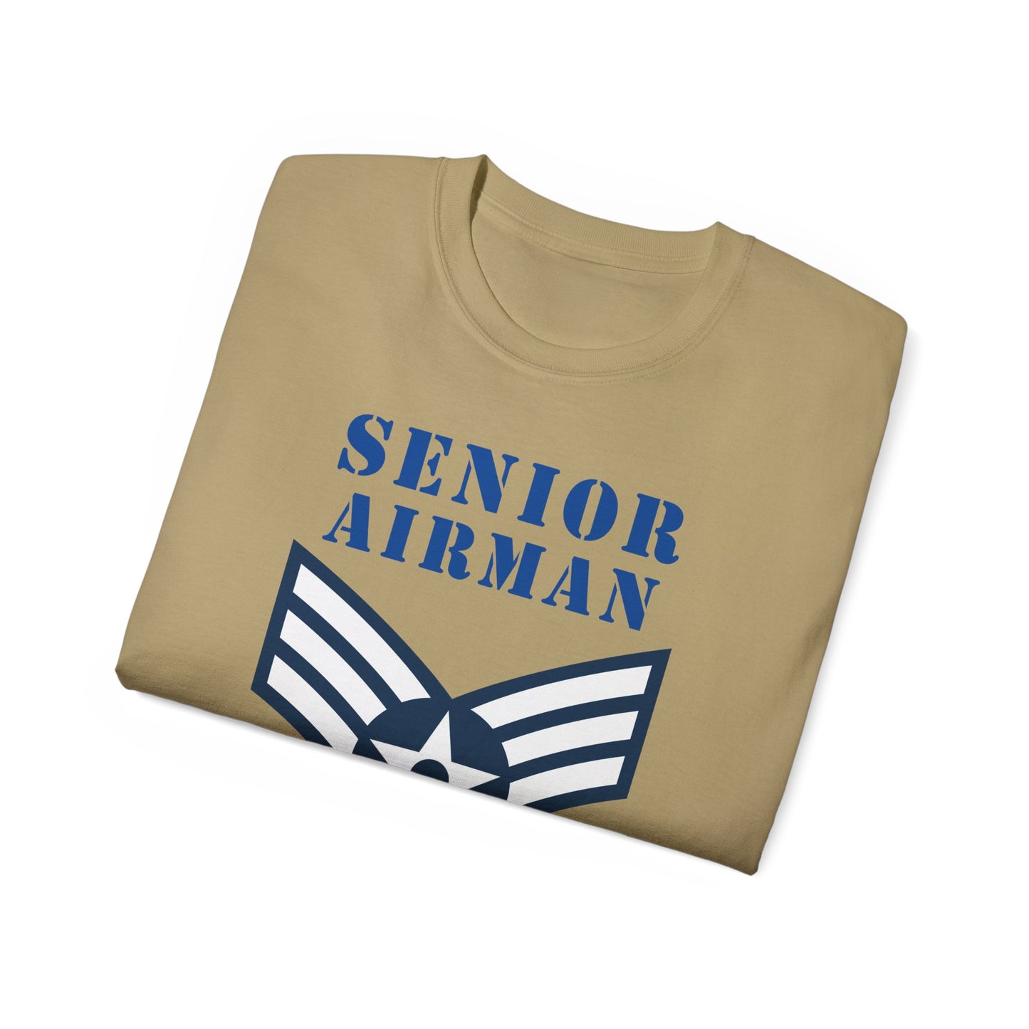 Unisex Ultra Cotton Tee - USAF - Senior Airman (E4) - 2020 - US Air Force w Text X 300