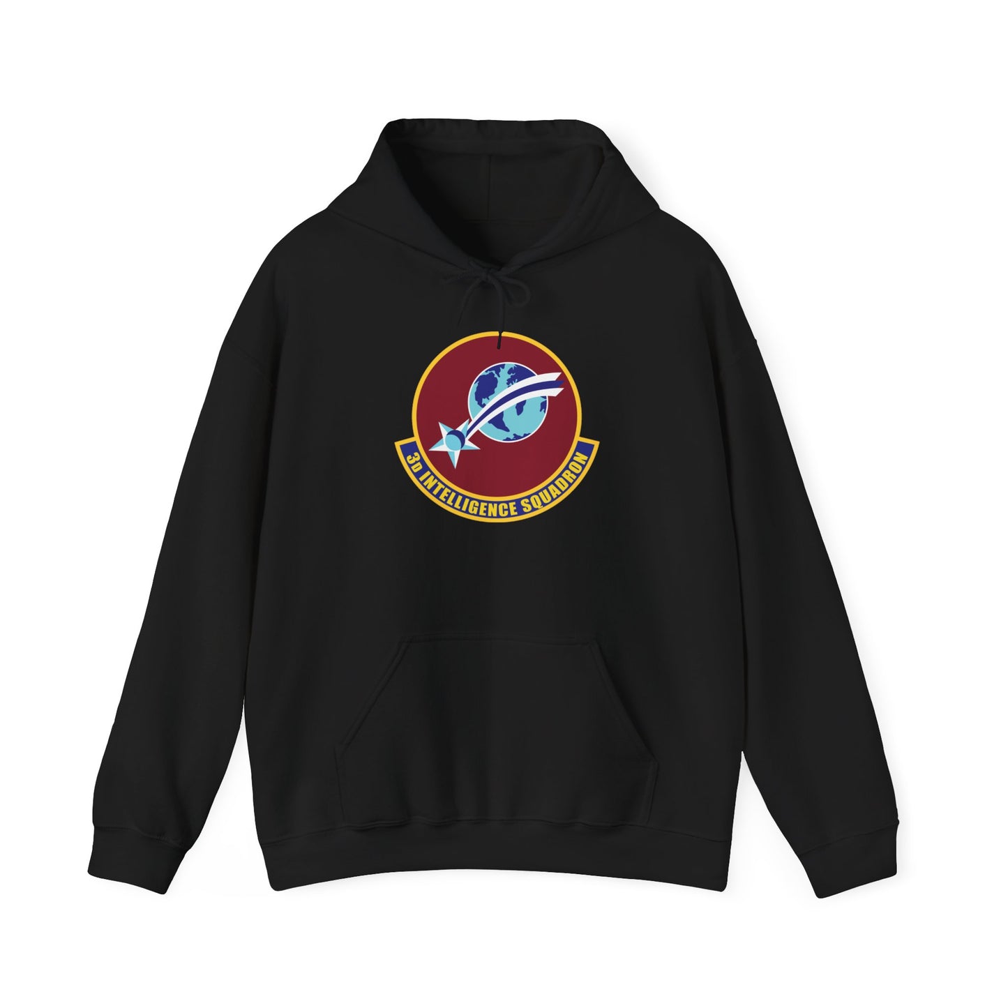 Unisex Heavy Blend Hooded Sweatshirt - USAF - 3rd Intelligence Squadron wo txt