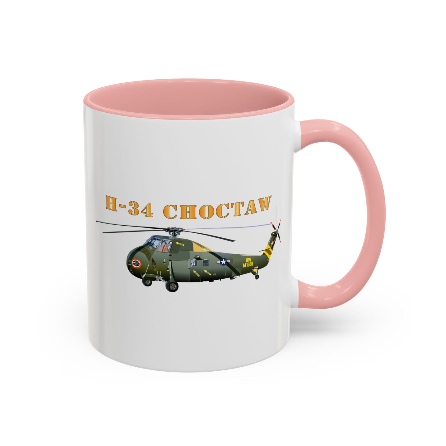 Accent Coffee Mug (11oz & 15oz) - H-34 Choctaw with Txt X 300