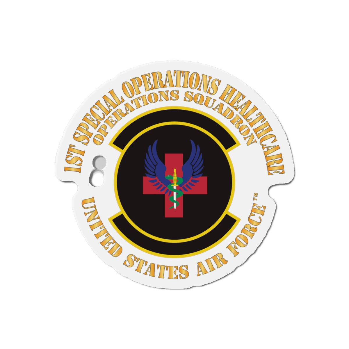 Die-Cut Magnet - USAF - 1st Special Operations Healthcare Operations Squadron X 300