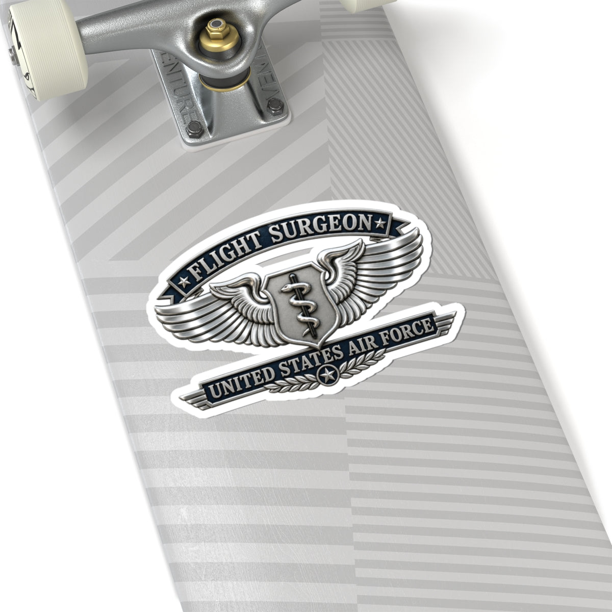 Kiss-Cut Stickers - USAF - Flight Surgeon Badge - United States Air Force - 3D - Enhanced