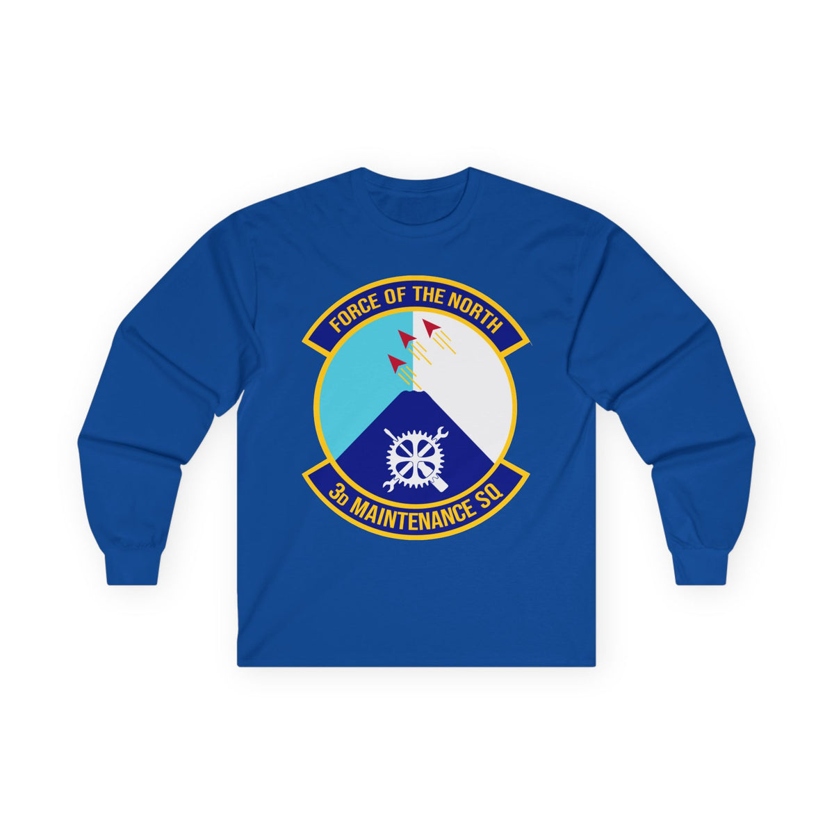 Unisex Ultra Cotton Long Sleeve Tee - USAF - 3rd Maintenance Squadron wo txt X 300