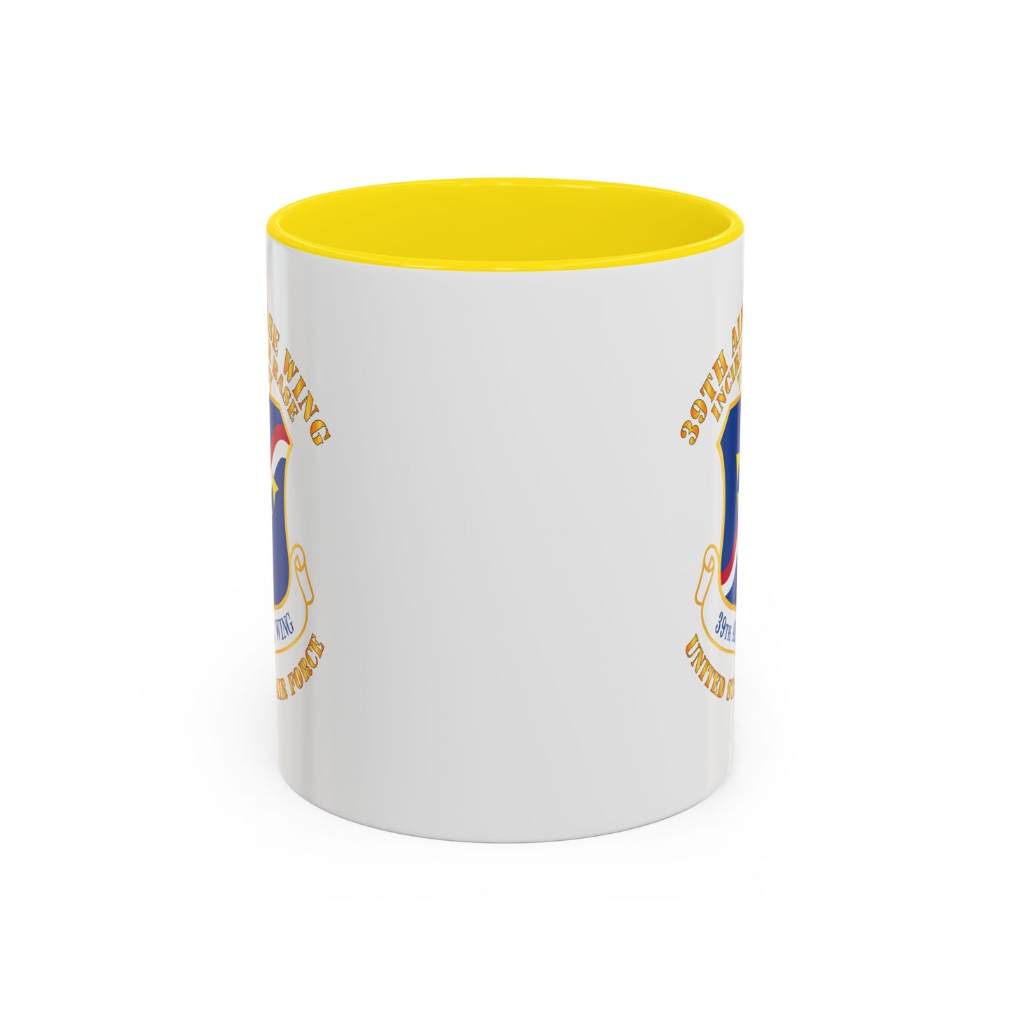 Accent Coffee Mug (11oz & 15oz) - USAF - 39th Airbase Wing - 3rd AF - Incirlik Air Base - Turkey