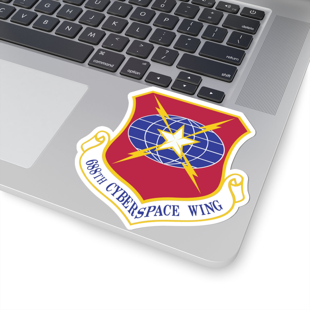 Kiss-Cut Stickers - USAF - 688th Cyberspace Wing wo Txt X 300