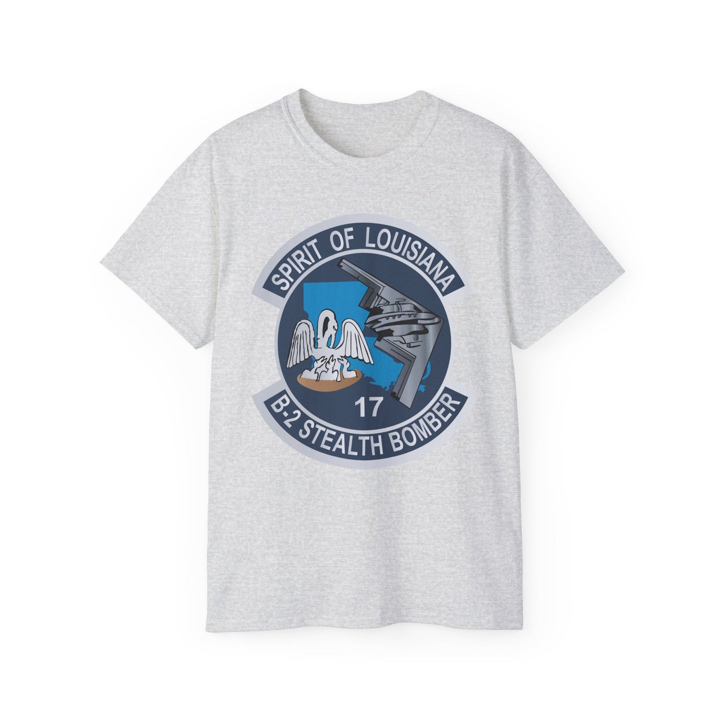 Unisex Ultra Cotton Tee - USAF - B2 - Spirit of Louisiana - Stealth Bomber wo txt X 300
