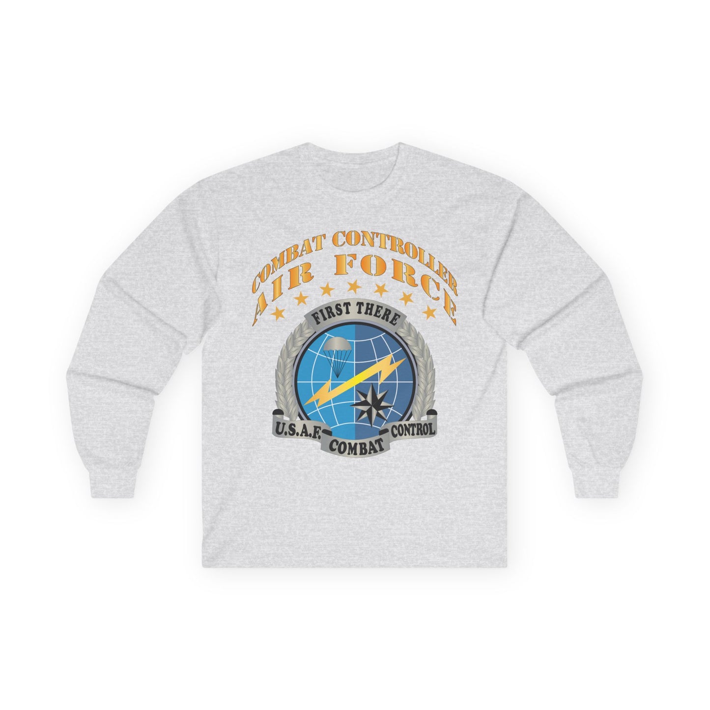 Unisex Ultra Cotton Long Sleeve Tee - USAF - Combat Controller X 300