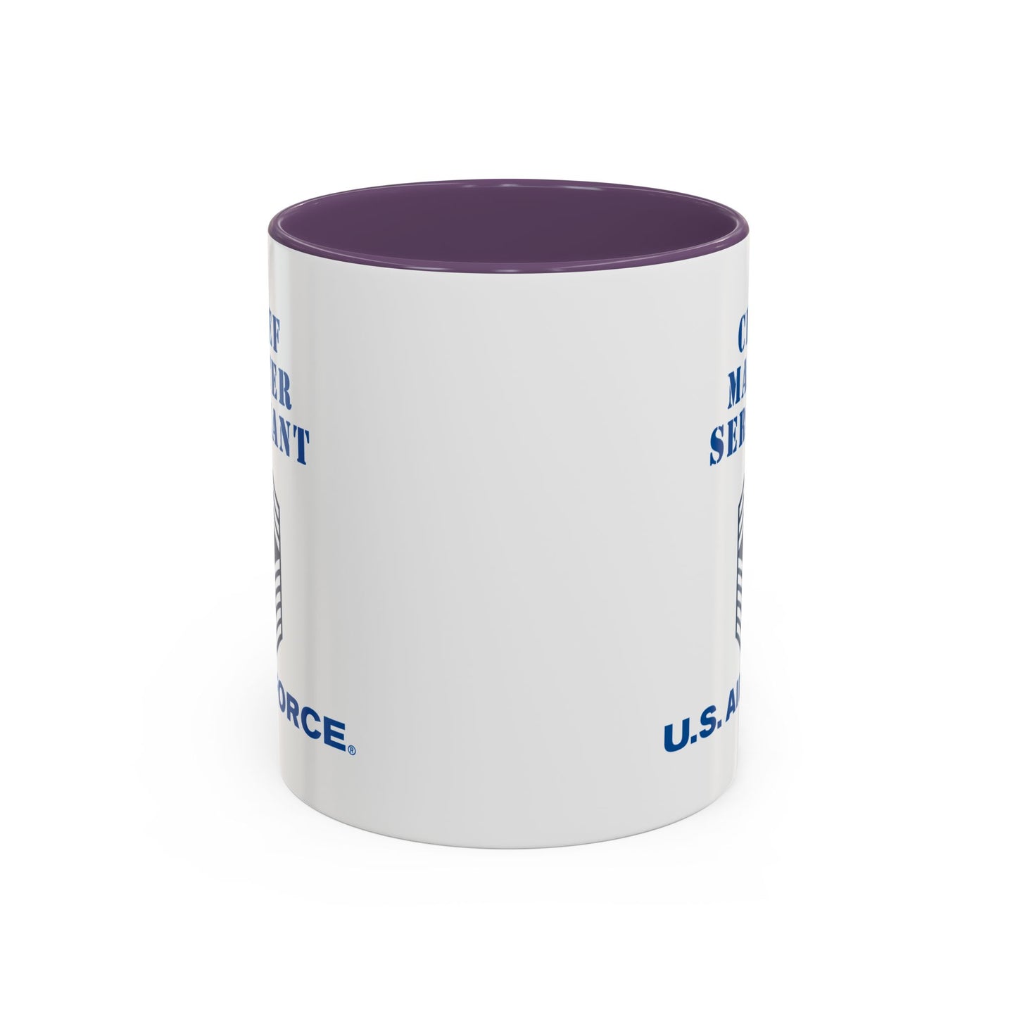 Accent Coffee Mug (11oz & 15oz) - USAF - Chief Master Sergeant (E9a) - 2020 - US Air Force w Text X 300