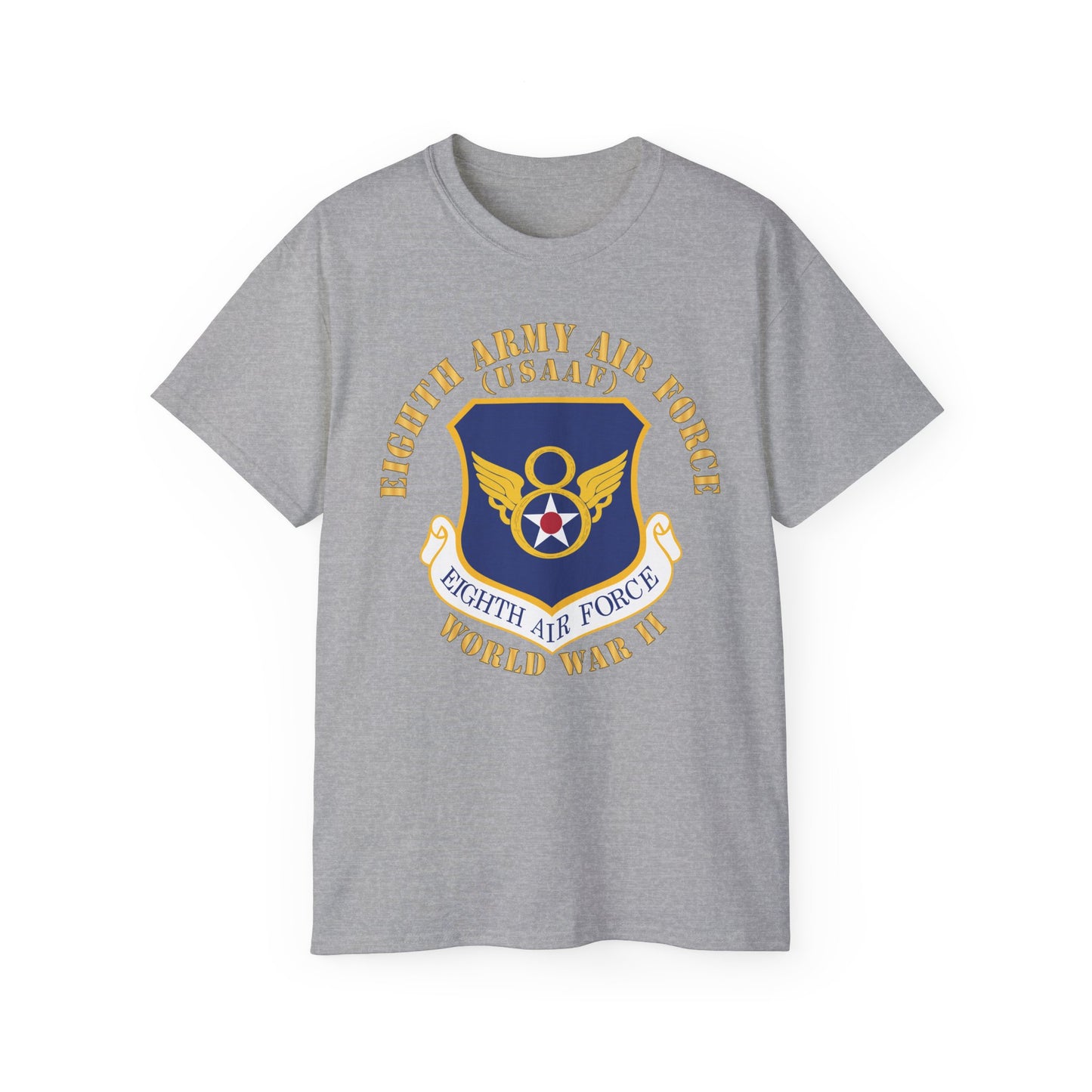 Unisex Ultra Cotton Tee - USAF - 8th Air Force - WWII X 300