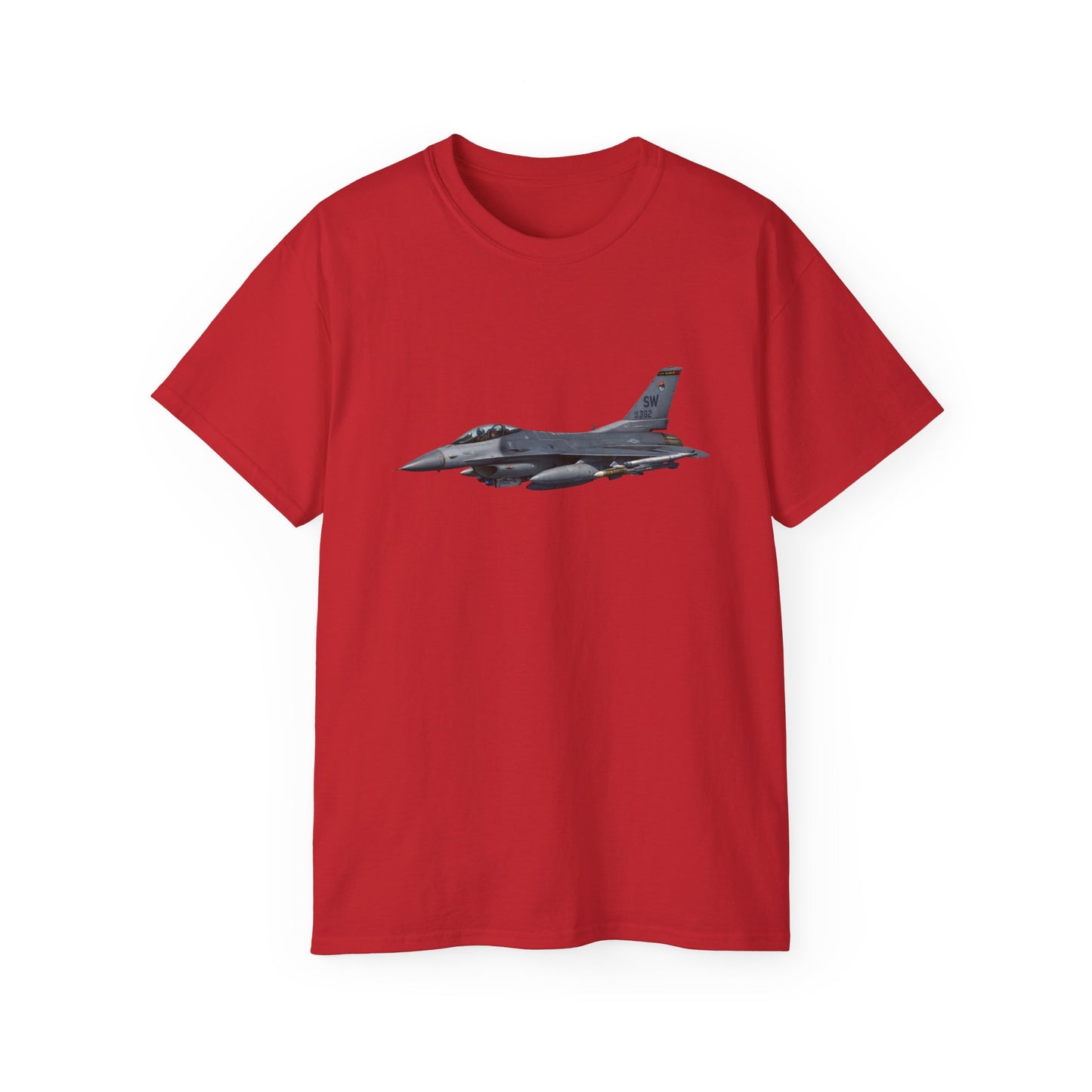 Unisex Ultra Cotton Tee - USAF - F-16 Fighting Falcon wo txt X 300