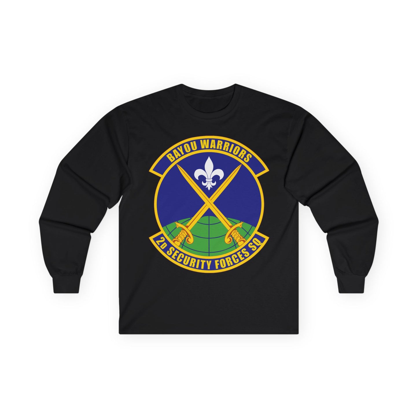 Unisex Ultra Cotton Long Sleeve Tee - USAF - 2nd Security Forces Squadron wo txt