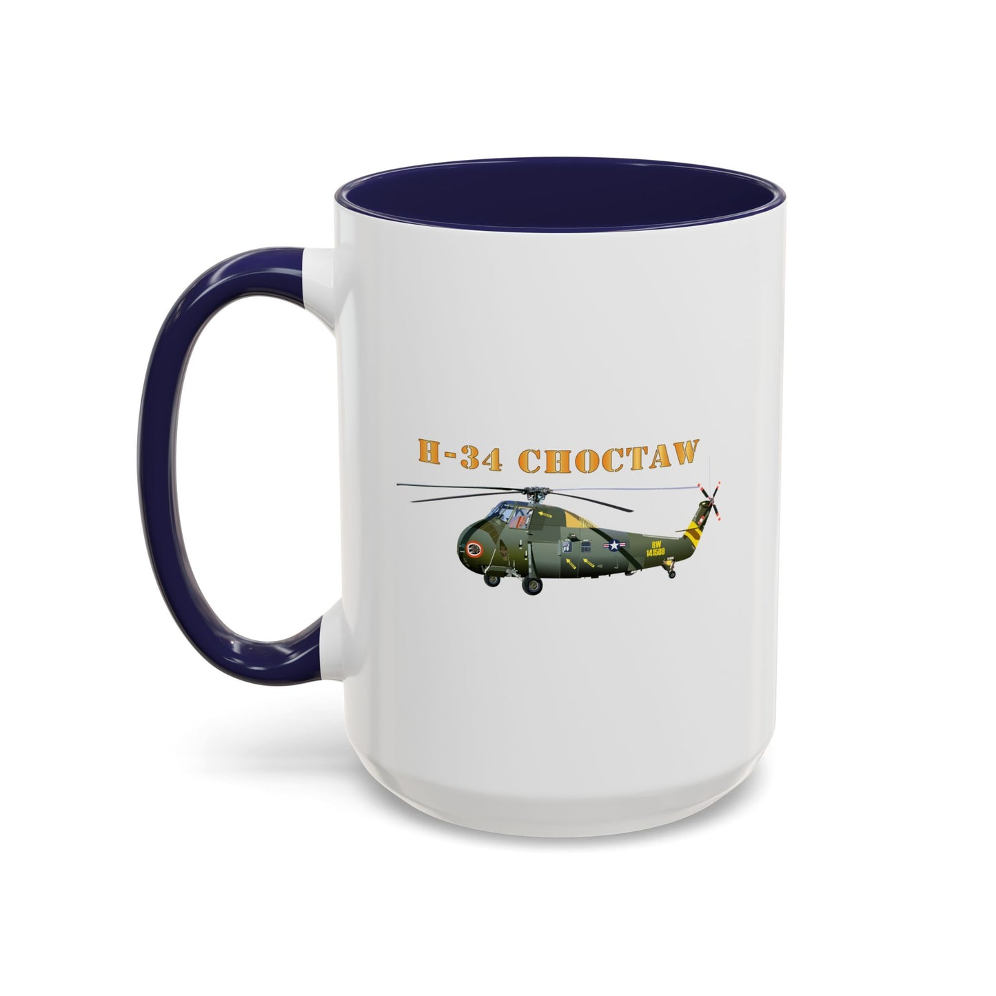 Accent Coffee Mug (11oz & 15oz) - H-34 Choctaw with Txt X 300