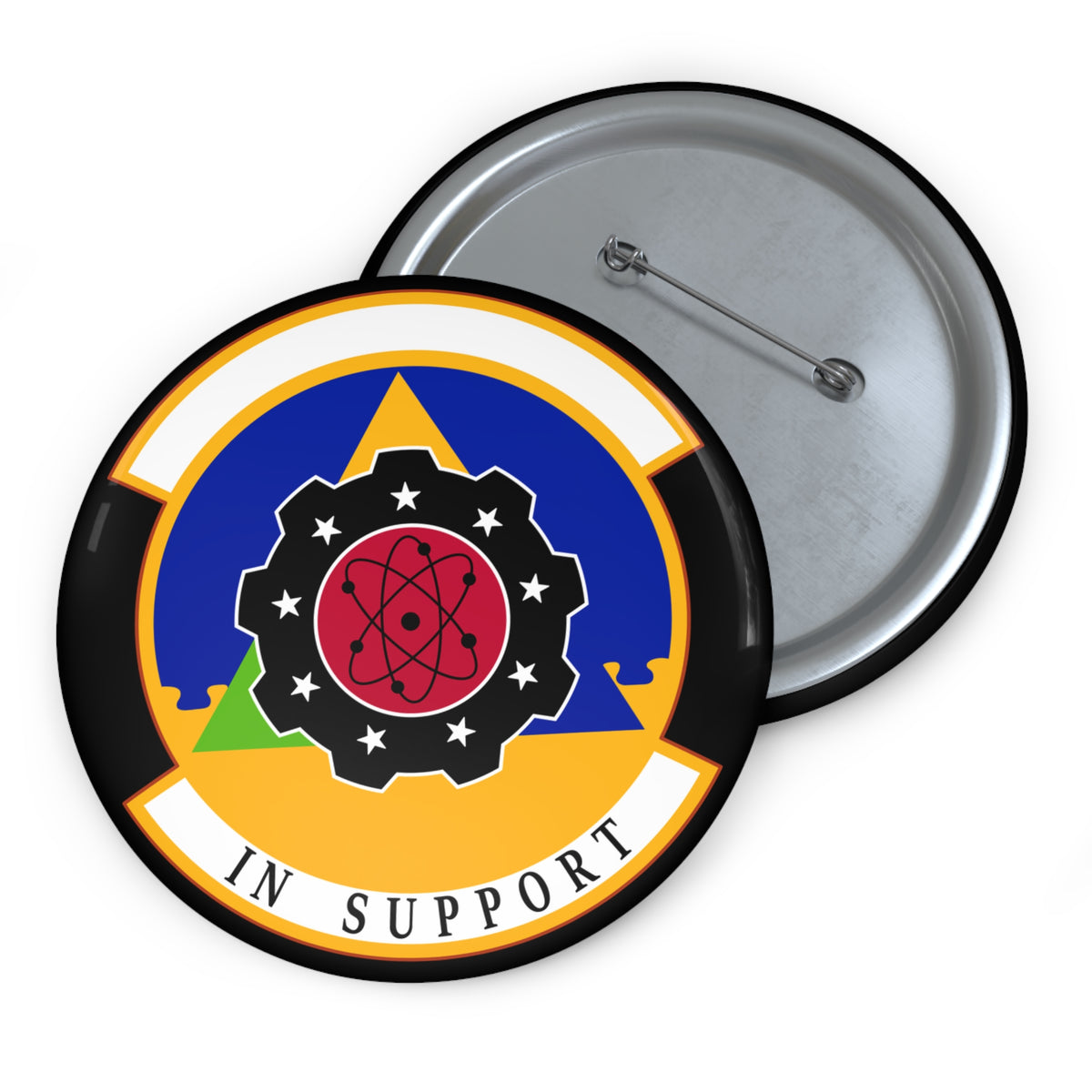 Custom Pin Button - USAF - 4th Component Maintenance Sq wo txt X 300