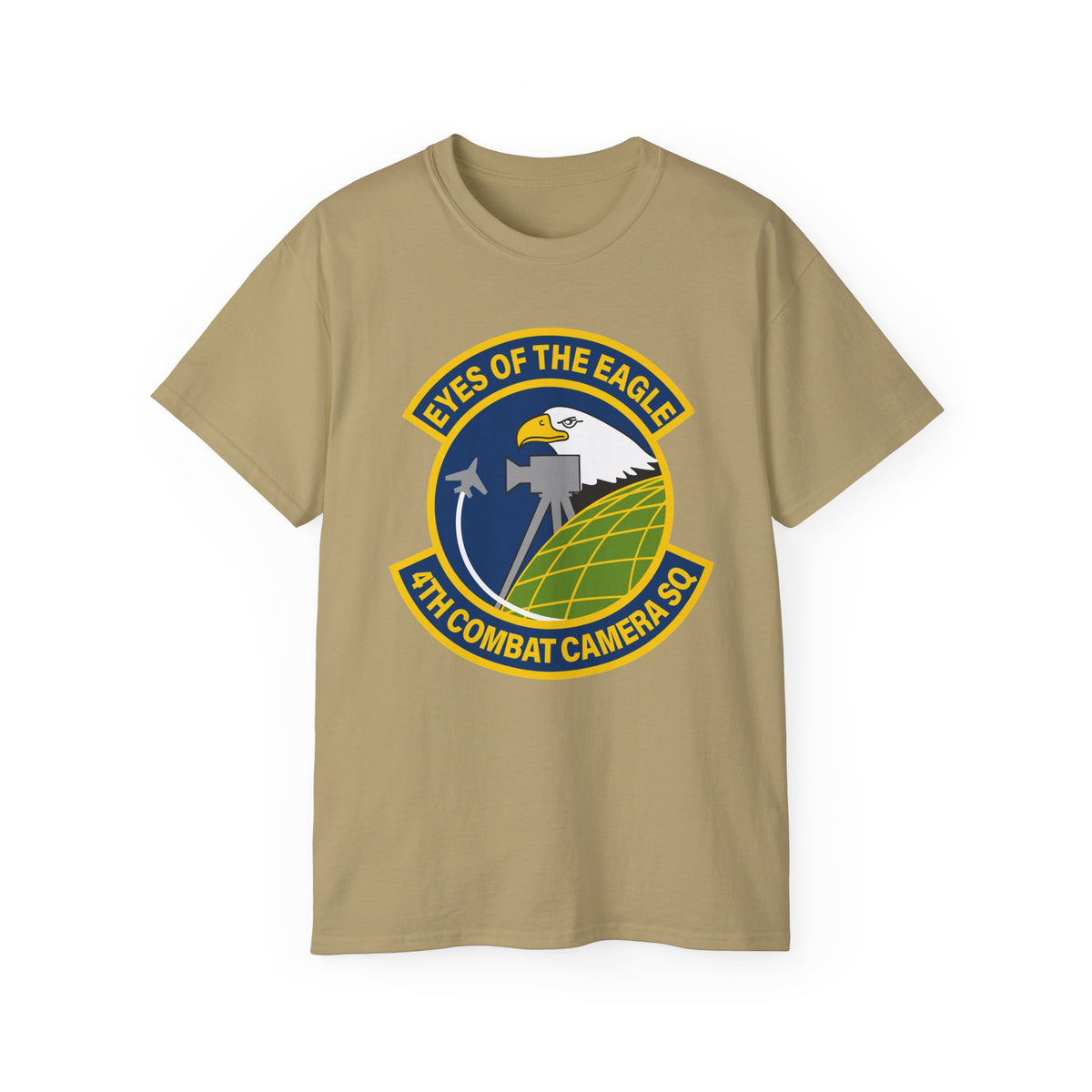 Unisex Ultra Cotton Tee - USAF - 4th Combat Camera Squadron wo txt X 300