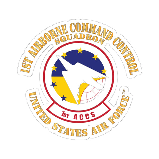 Kiss-Cut Stickers - USAF - 1st Airborne Command Control Squadron