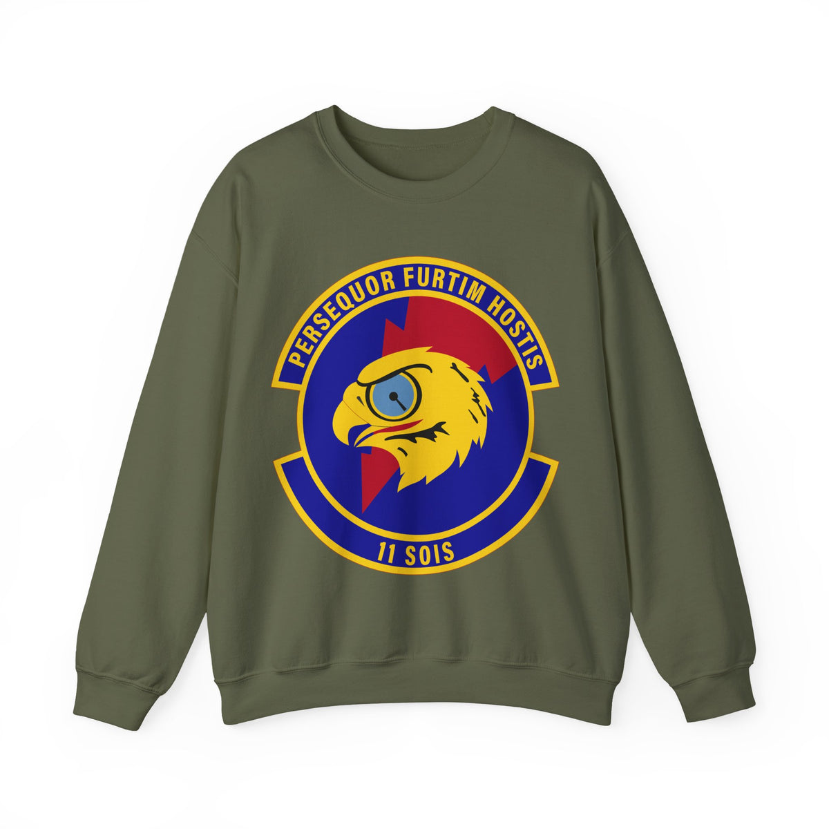 Crewneck Sweatshirt - USAF - 11th Special Operations Intelligence Sq wo txt X 300
