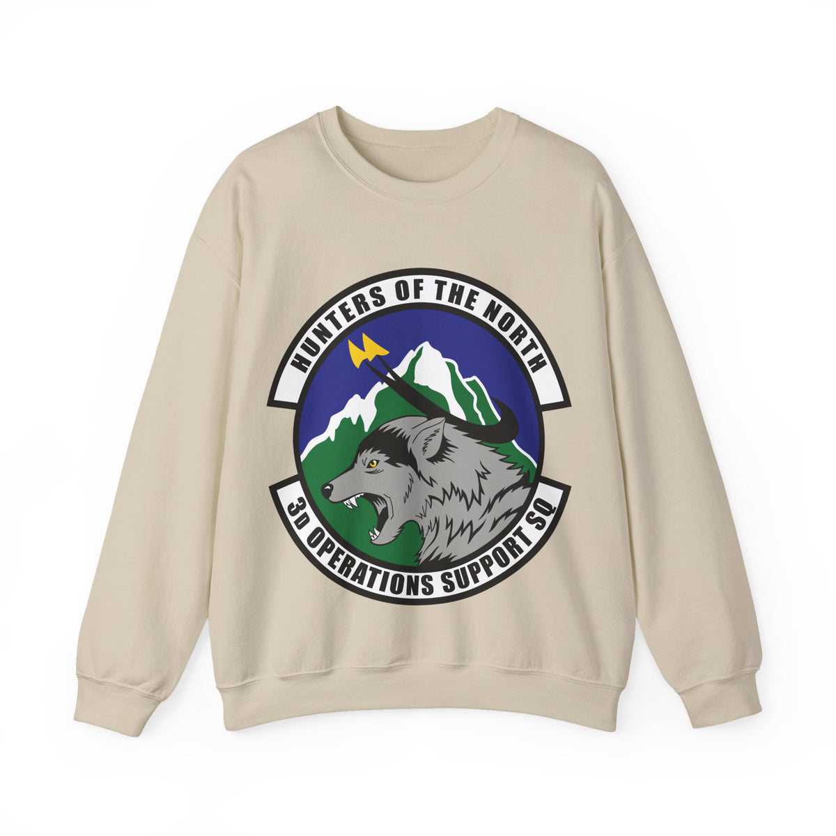 Crewneck Sweatshirt - USAF - 3rd Operations Support Squadron wo txt X 300