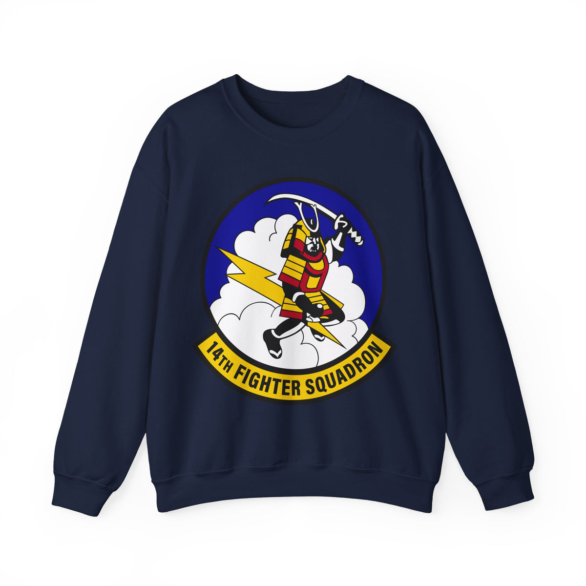Crewneck Sweatshirt - USAF - 14th Fighter Squadron wo txt