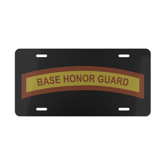 License Plate - USAF - Base Honor Guard Tab - V1