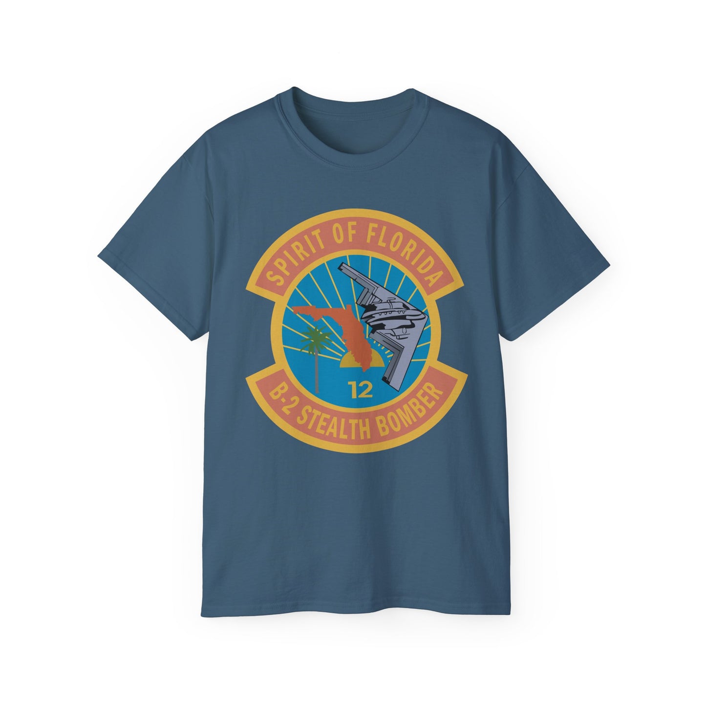 Unisex Ultra Cotton Tee - USAF - B2 - Spirit of Florida - Stealth Bomber wo txt X 300