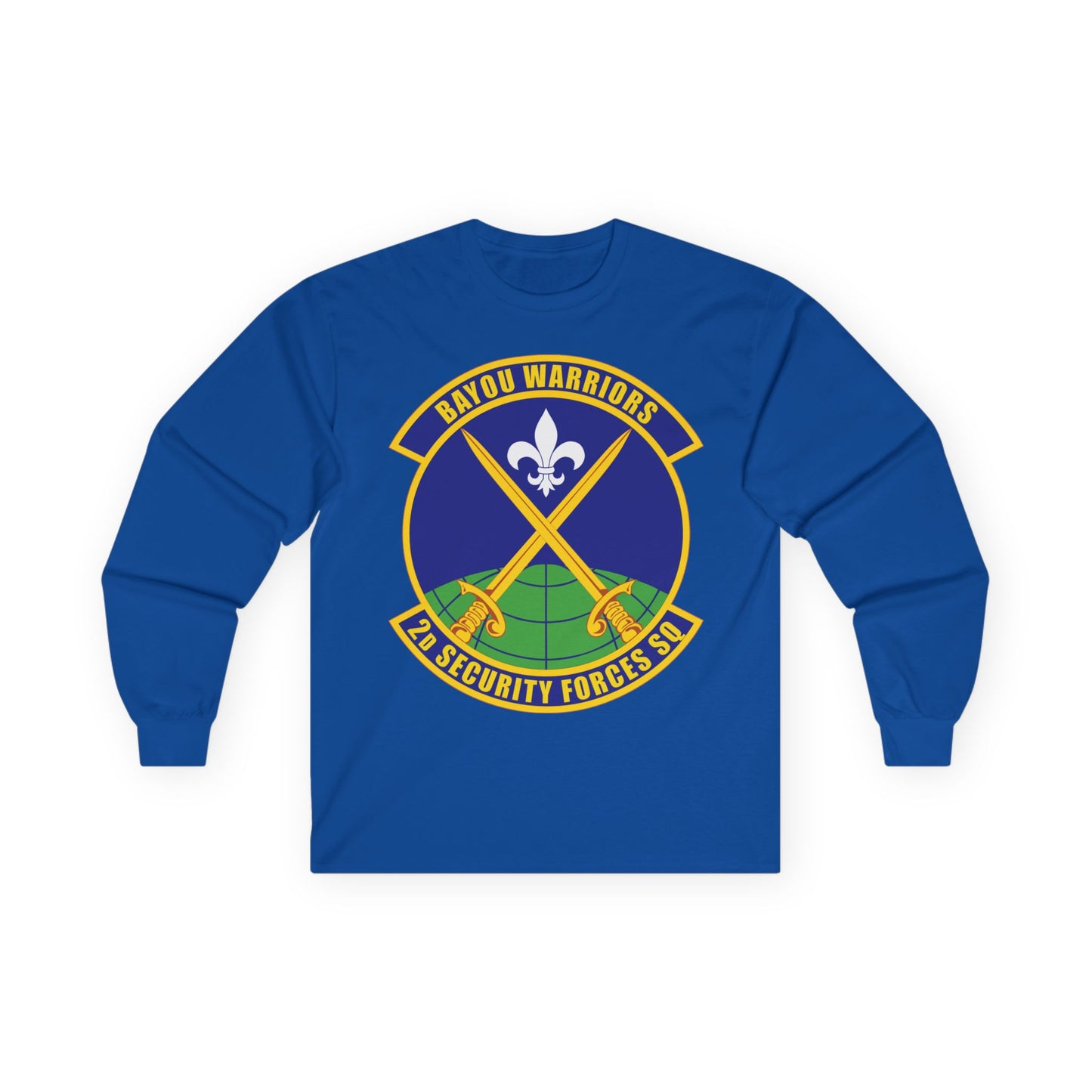 Unisex Ultra Cotton Long Sleeve Tee - USAF - 2nd Security Forces Squadron wo txt