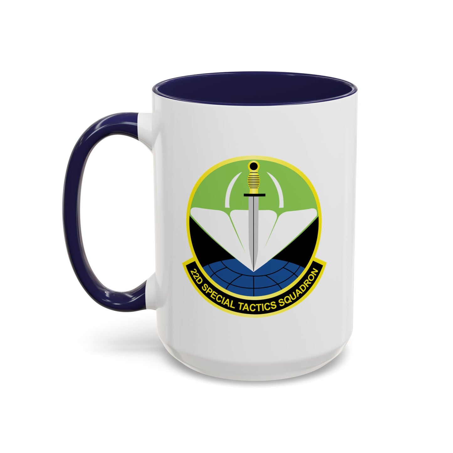Accent Coffee Mug (11oz & 15oz) -USAF - 22nd Special Tactics Squadron  wo Txt X 300