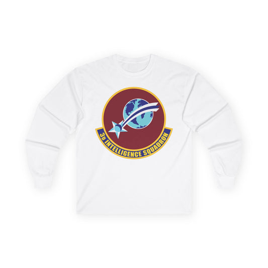 Unisex Ultra Cotton Long Sleeve Tee - USAF - 3rd Intelligence Squadron wo txt