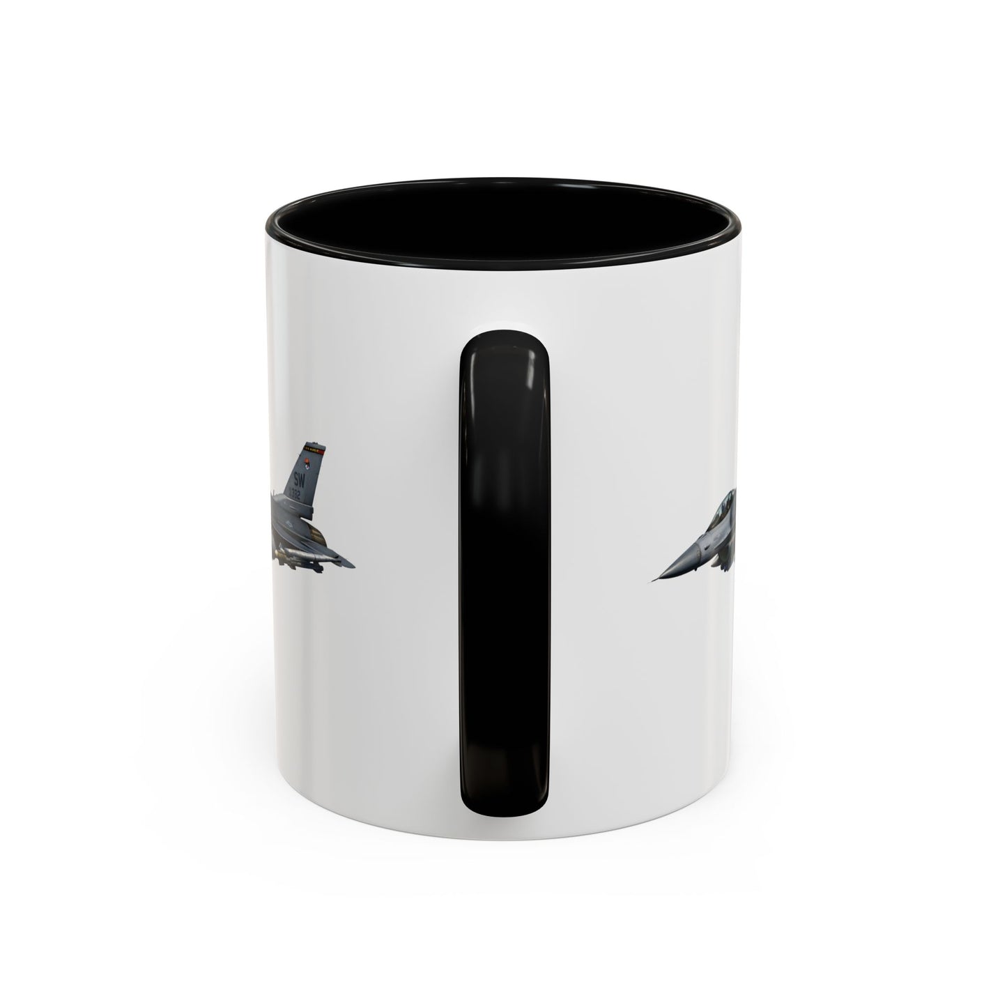 Accent Coffee Mug (11oz & 15oz) - USAF - F-16 Fighting Falcon wo txt X 300