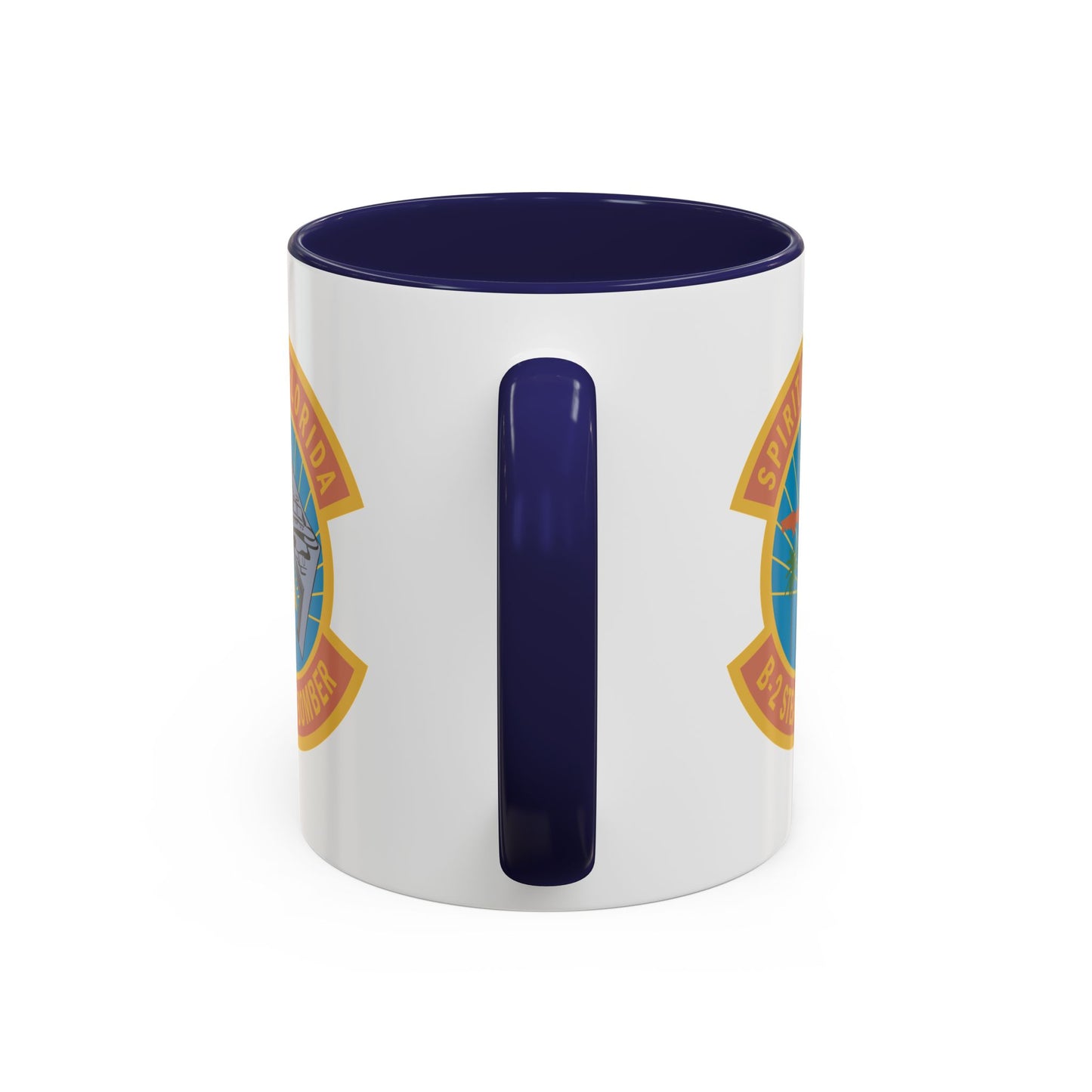 Accent Coffee Mug (11oz & 15oz) - USAF - B2 - Spirit of Florida - Stealth Bomber wo txt X 300