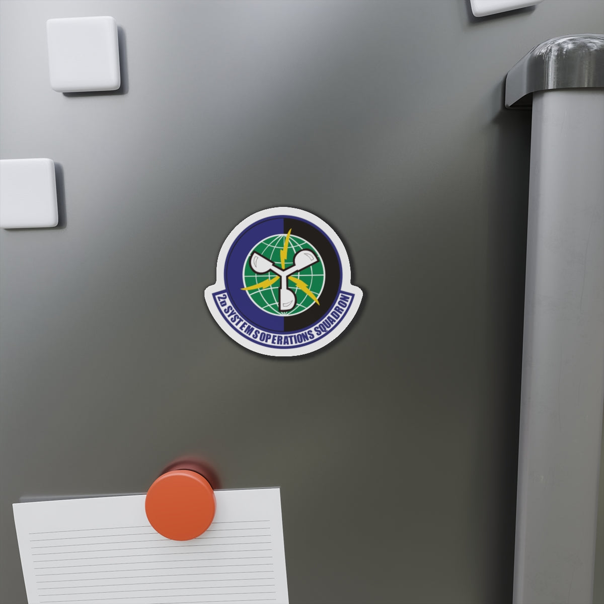 Die-Cut Magnet - USAF - 2d Systems Operations Squadron wo txt