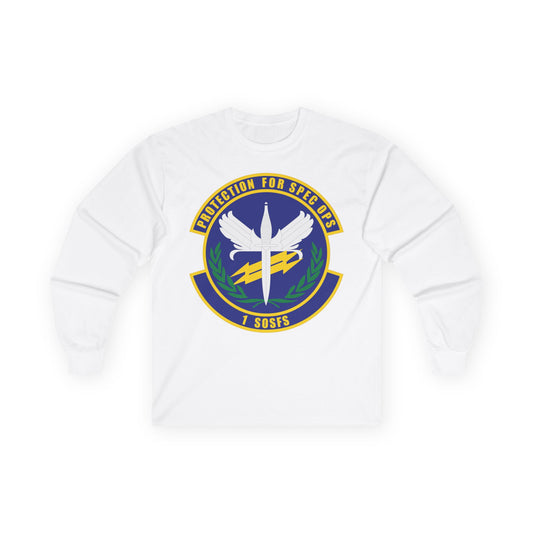 Unisex Ultra Cotton Long Sleeve Tee - USAF - 1st Special Operations Security Forces Squadron wo txt
