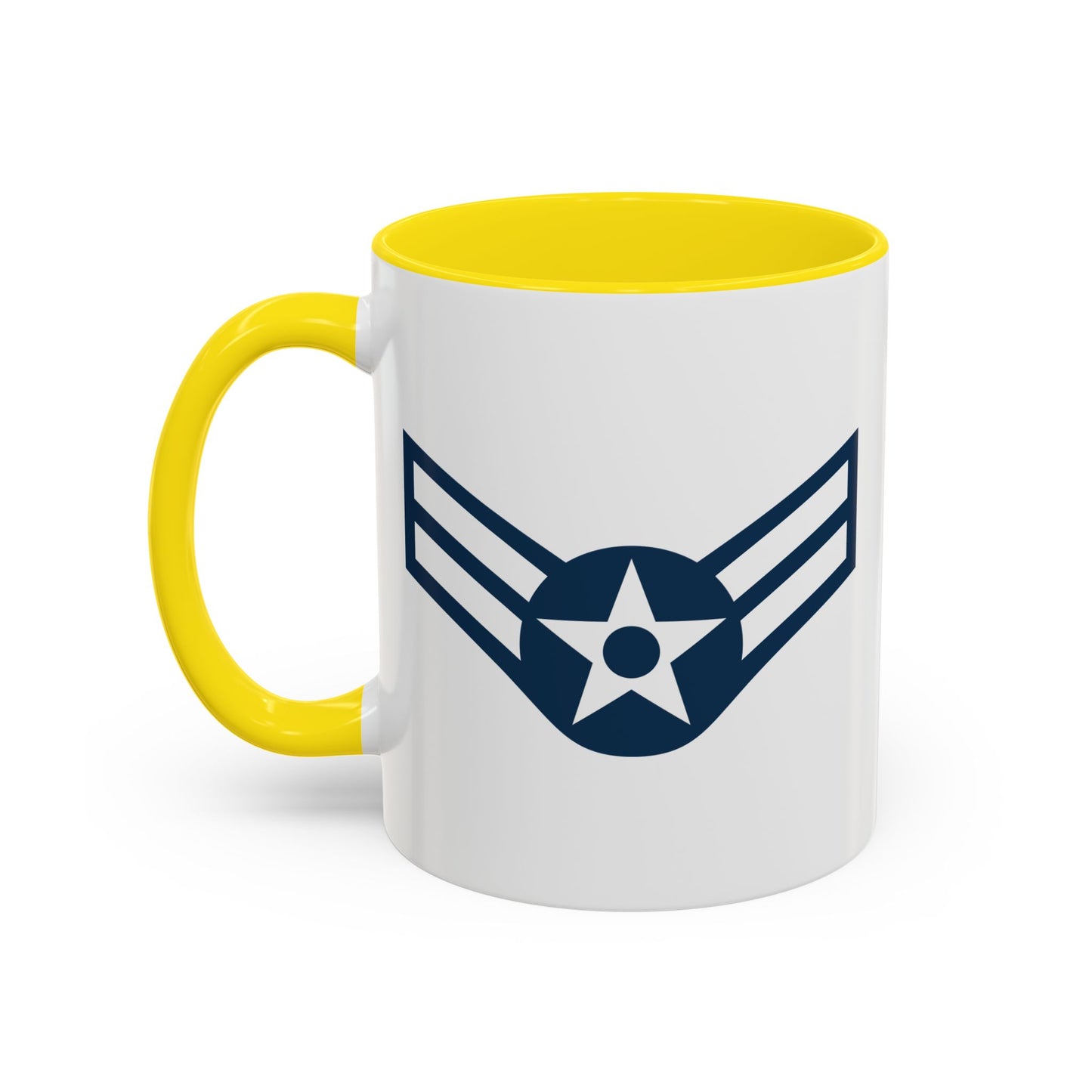 Accent Coffee Mug (11oz & 15oz) - USAF - Airman - First Class (E3) - 2020