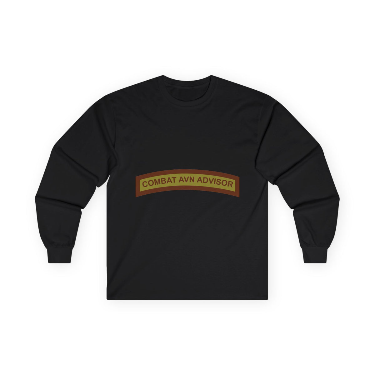 Unisex Ultra Cotton Long Sleeve Tee - USAF - Combat Aviation Advisor Tab