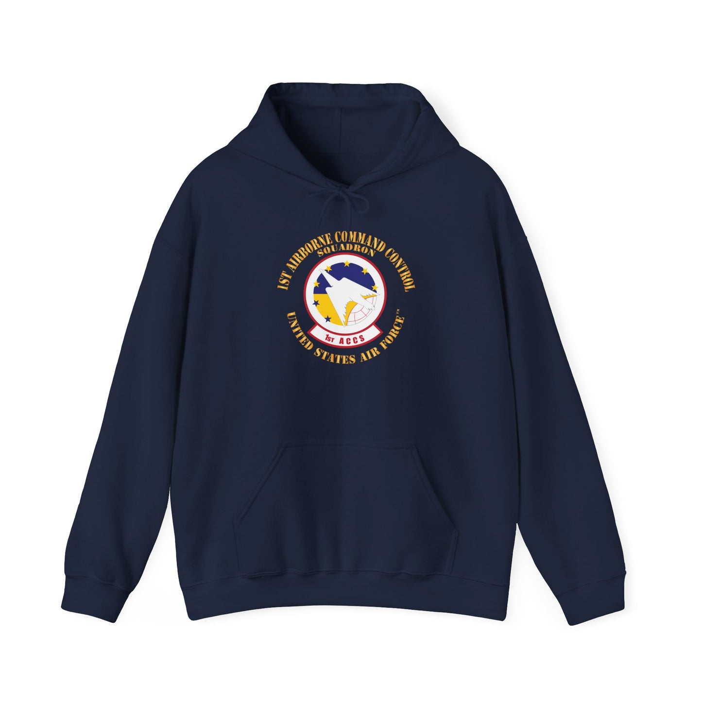 Unisex Heavy Blend Hooded Sweatshirt -USAF - 1st Airborne Command Control Squadron
