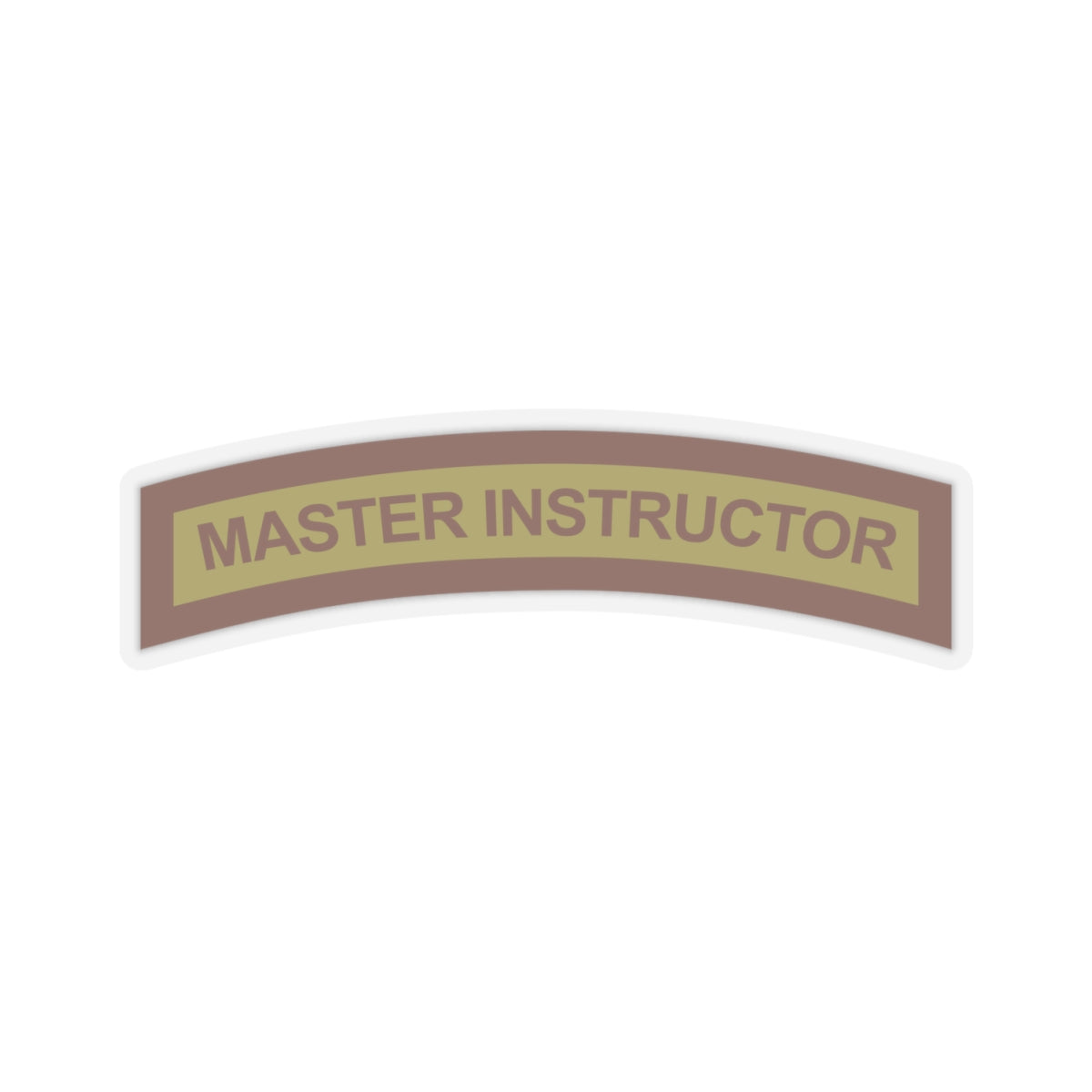 Kiss-Cut Stickers - USAF - Master Instructor Tab