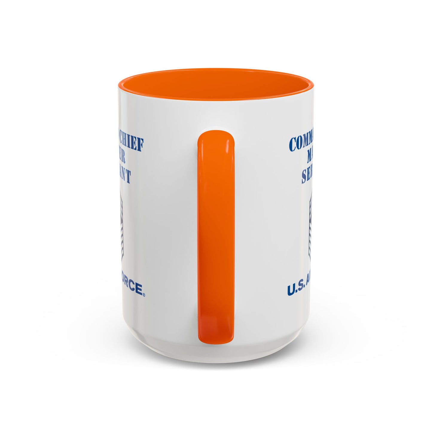 Accent Coffee Mug (11oz & 15oz) - USAF - Command Chief Master Sergeant (E9c) - 2020 - US Air Force w Text X 300