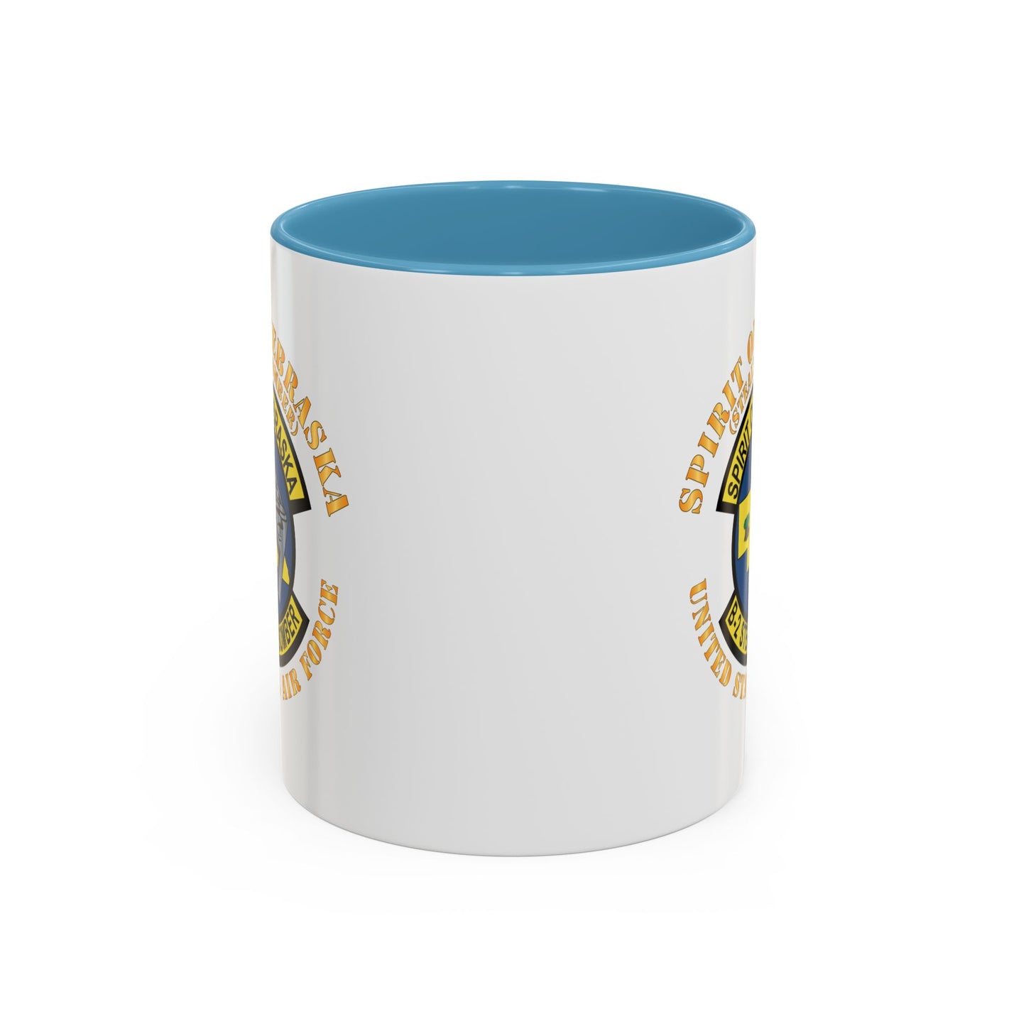 Accent Coffee Mug (11oz & 15oz) - USAF - B2 - Spirit of Nebraska - Stealth Bomber X 300