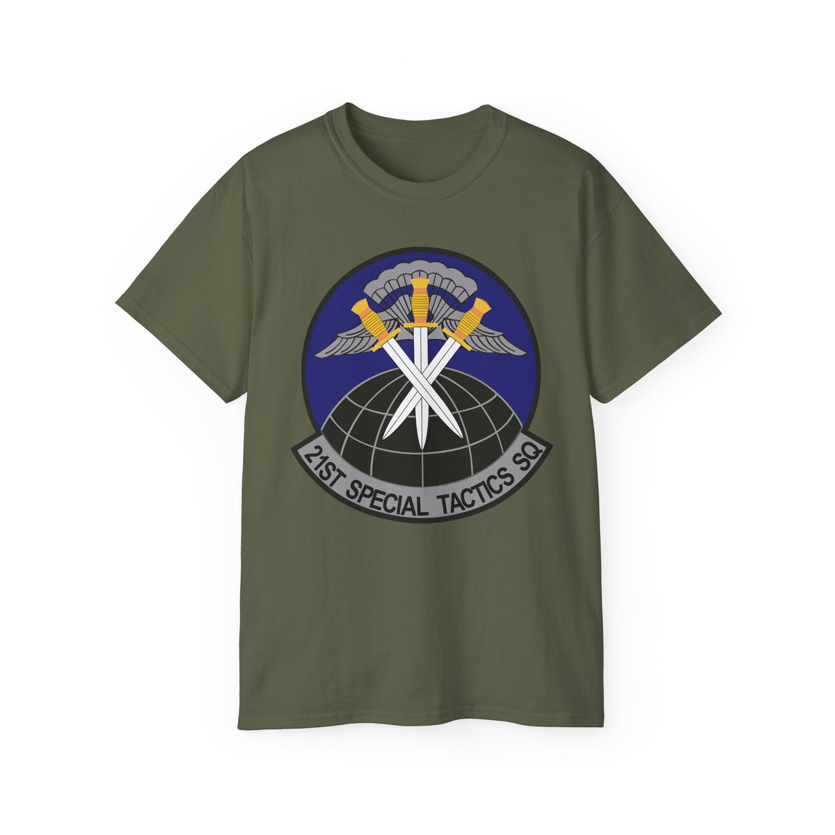 Unisex Ultra Cotton Tee - USAF - 21st Special Tactics Squadron wo Txt