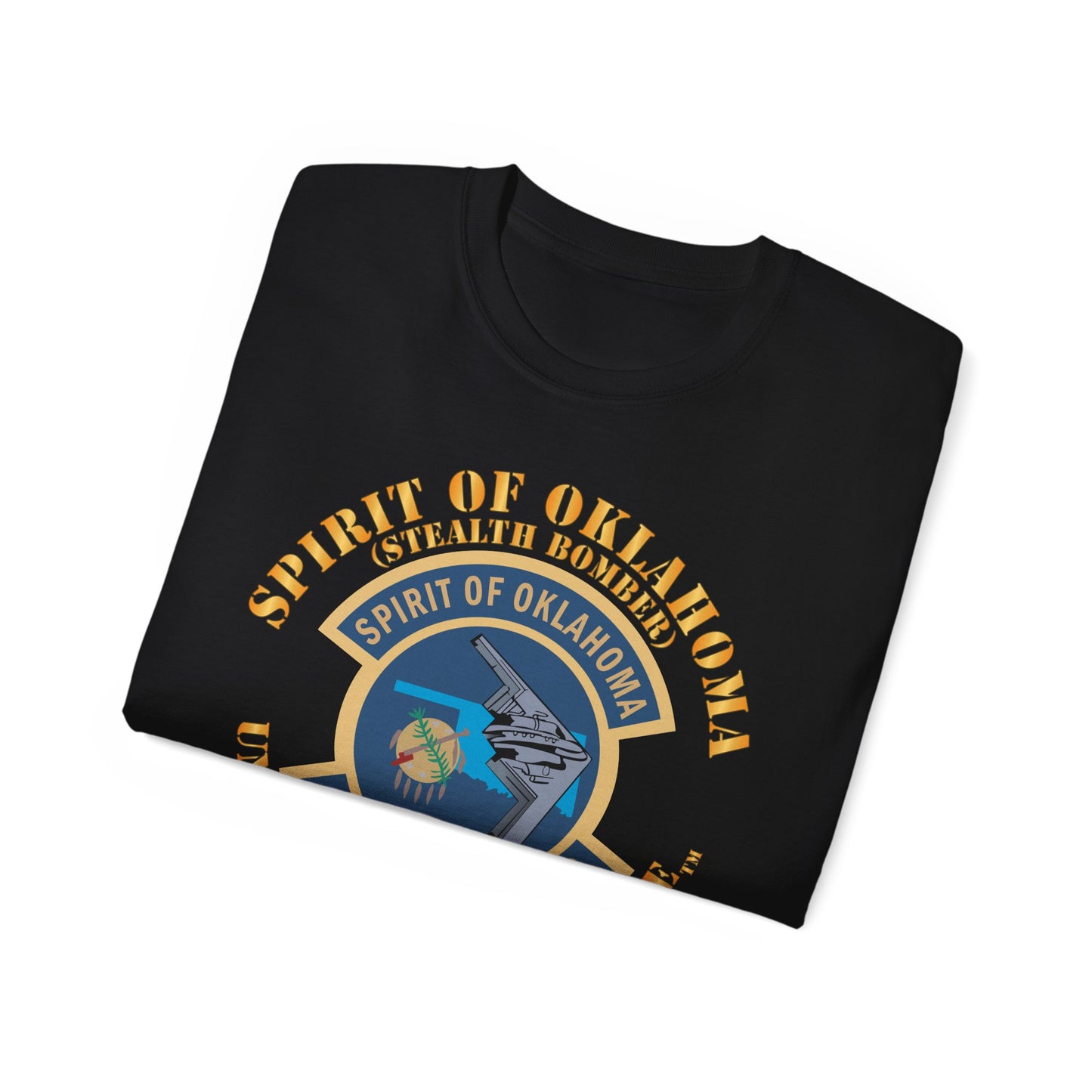 Unisex Ultra Cotton Tee - USAF - B2 - Spirit of Oklahoma - Stealth Bomber X 300