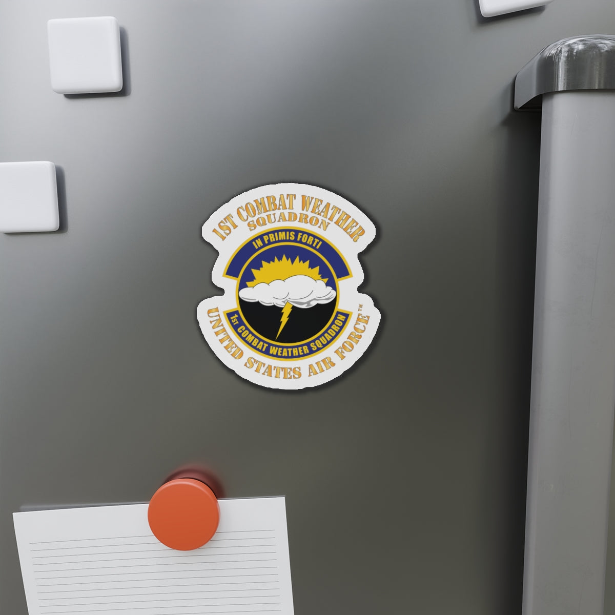 Die-Cut Magnet - USAF - 1st Combat Weather Squadron