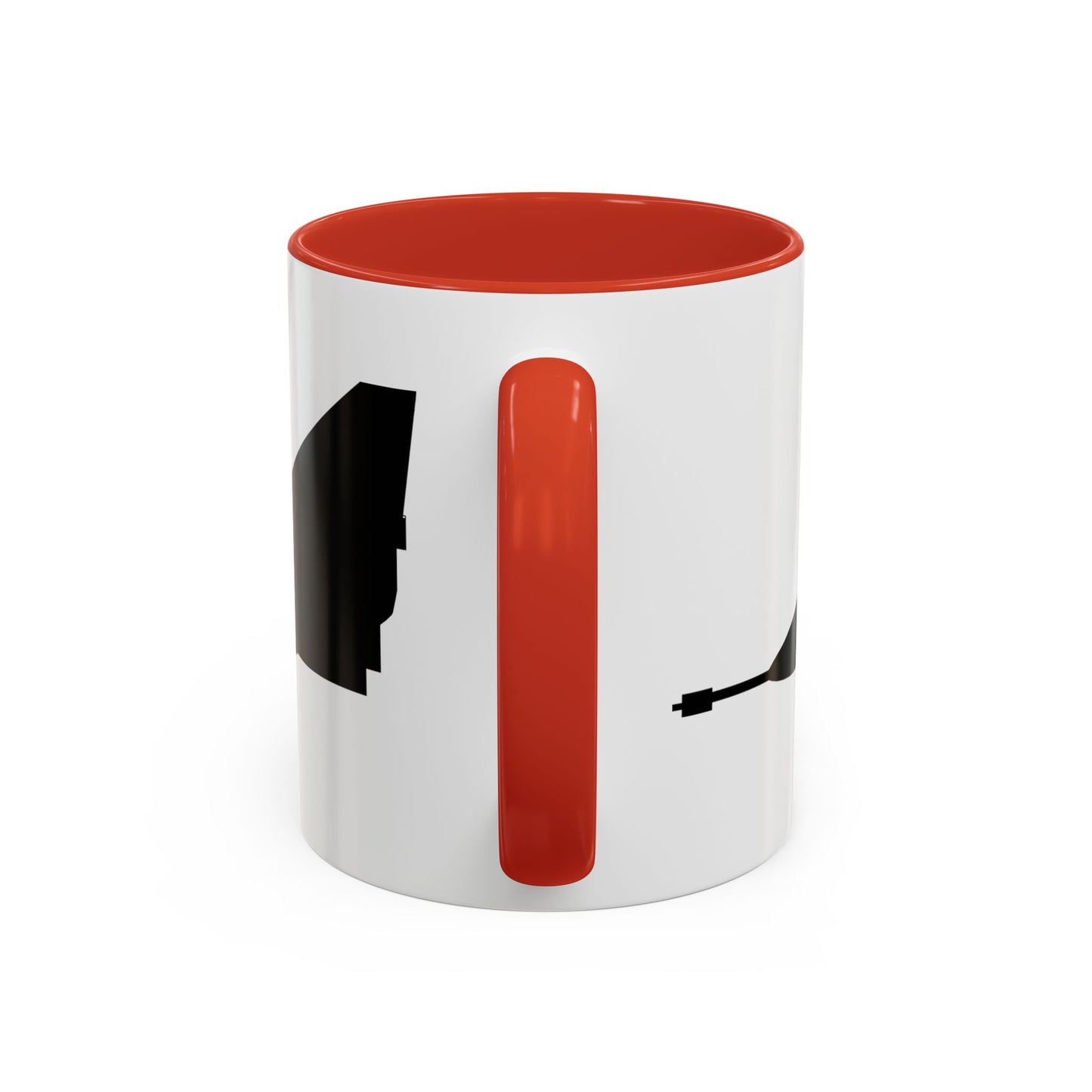 Accent Coffee Mug (11oz & 15oz) - Aircraft - A-4 SkyHawk - Silhouette X 300