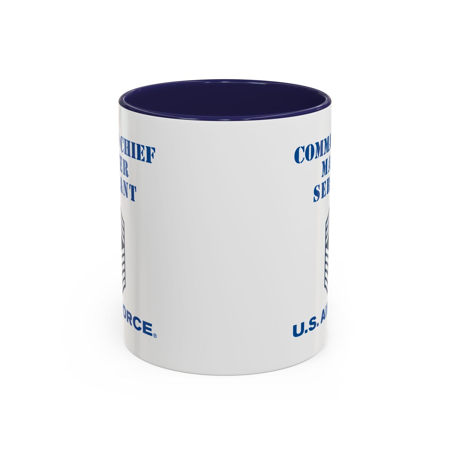 Accent Coffee Mug (11oz & 15oz) - USAF - Command Chief Master Sergeant (E9c) - 2020 - US Air Force w Text X 300