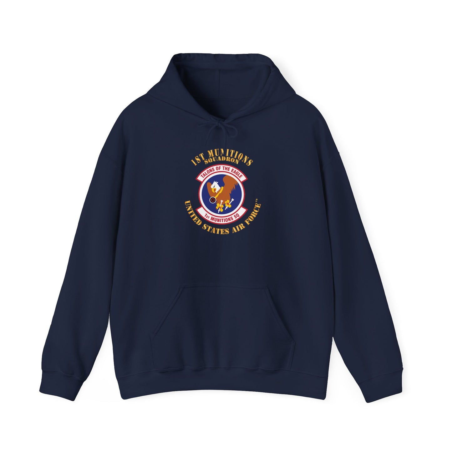 Unisex Heavy Blend Hooded Sweatshirt - USAF - 1st Munitions Squadron (ACC)