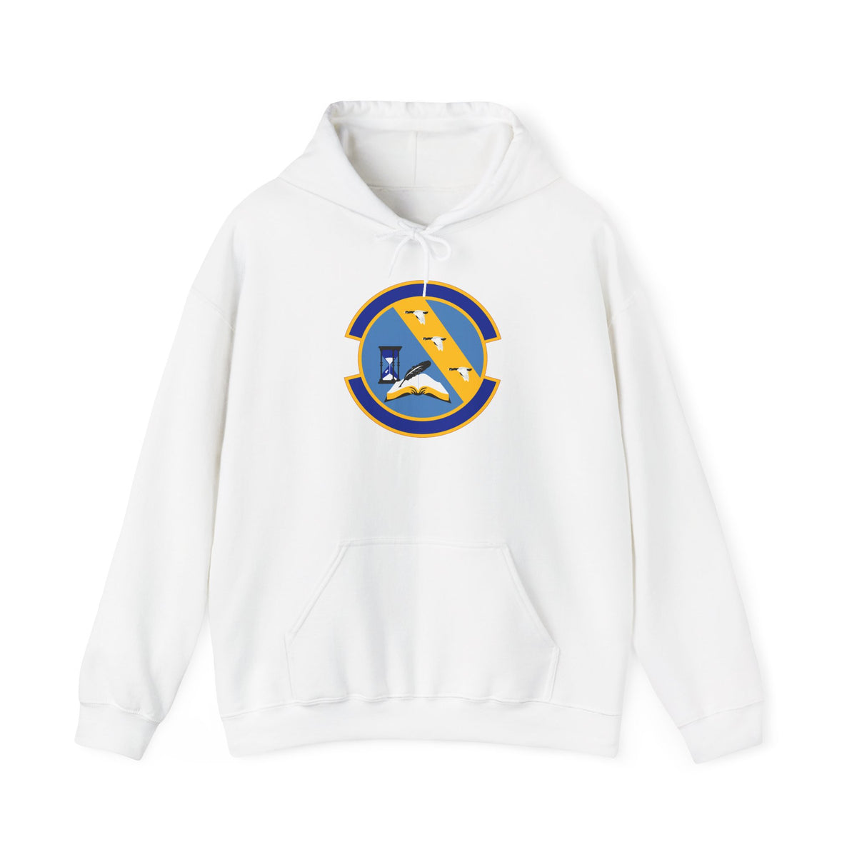 Unisex Heavy Blend Hooded Sweatshirt - USAF - 11th Contracting Squadron wo txt