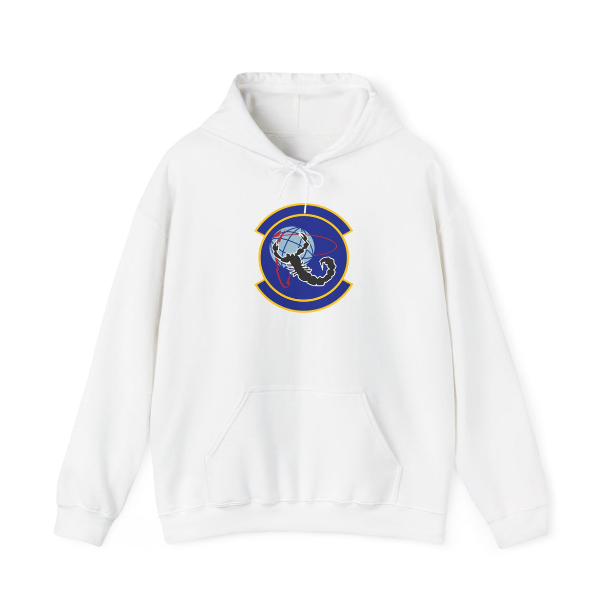 Unisex Heavy Blend Hooded Sweatshirt - USAF - 4th Space Warning Sq wo txt X 300