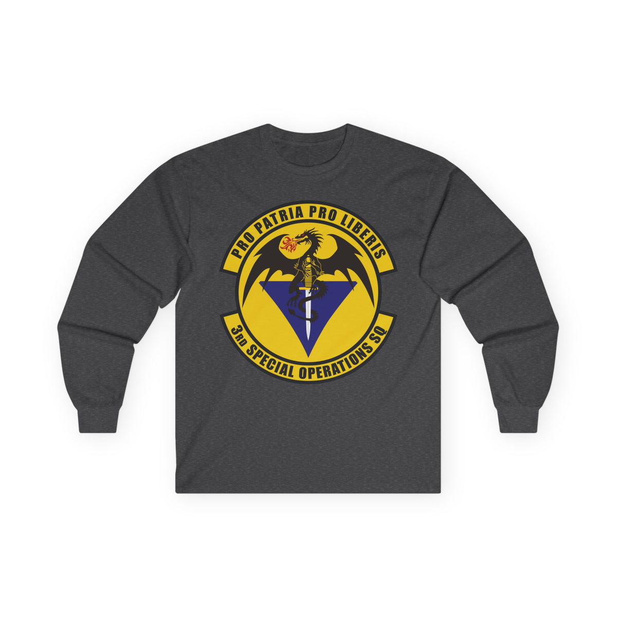 Unisex Ultra Cotton Long Sleeve Tee - USAF - 3rd Special Operations Squadron wo txt