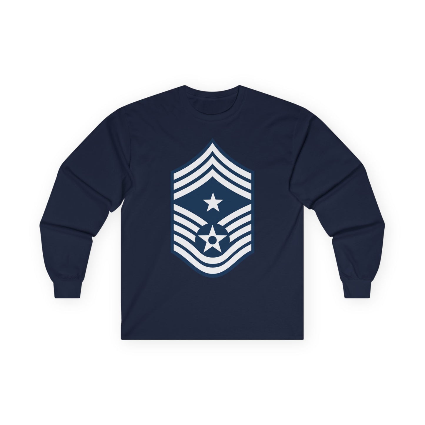 Unisex Ultra Cotton Long Sleeve Tee - USAF - Command Chief Master Sergeant (E9c) - 2020